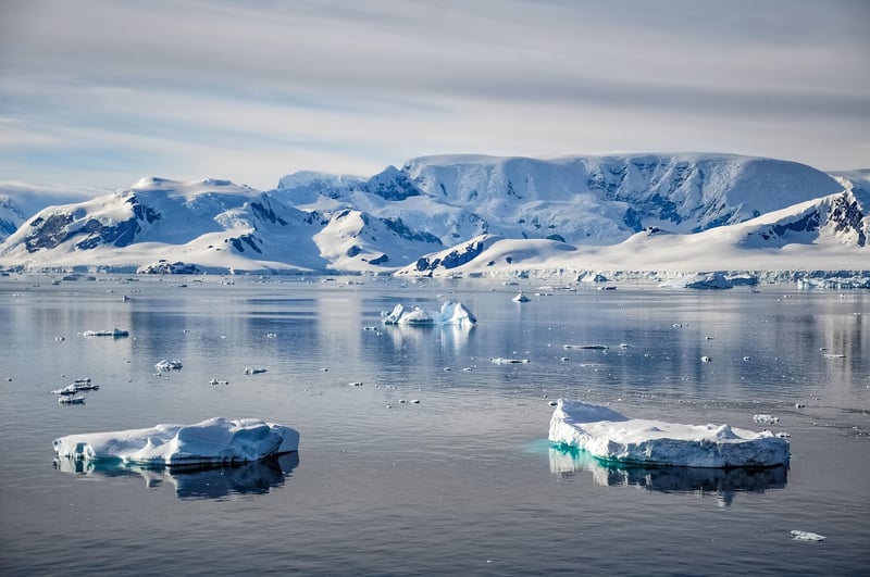 Antarctica Sunset